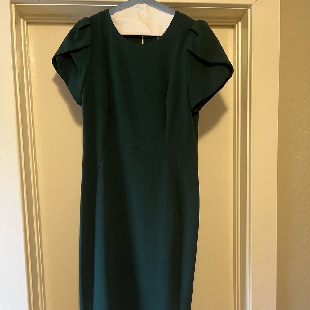Hunter Green Calvin Klein Dress